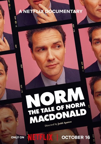 Norm: The Tale of Norm Macdonald poster