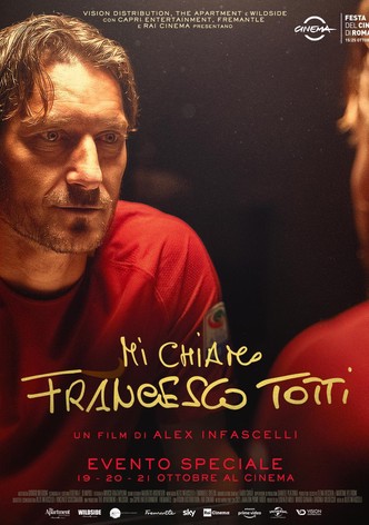Mi chiamo Francesco Totti poster