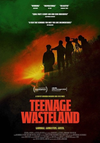 Teenage Wasteland poster